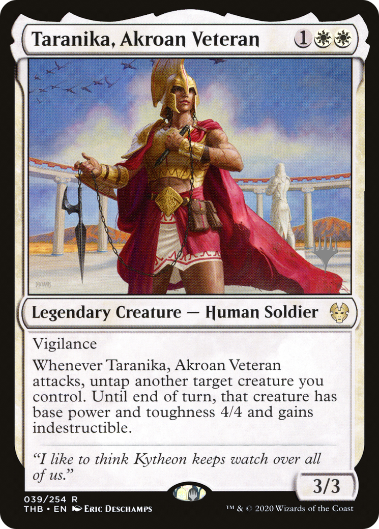 Taranika, Akroan Veteran (PPTHB-39P)