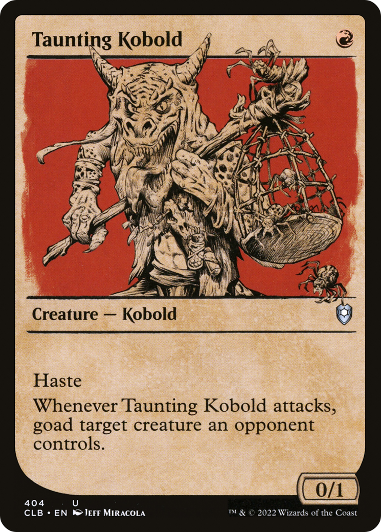Taunting Kobold (CLB-404) (Showcase)