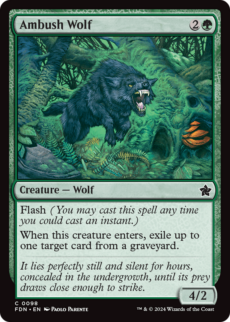 Ambush Wolf (FDN-098)