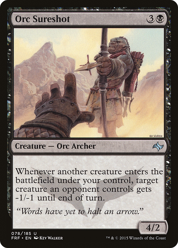 Orc Sureshot (FRF-078) (Foil)