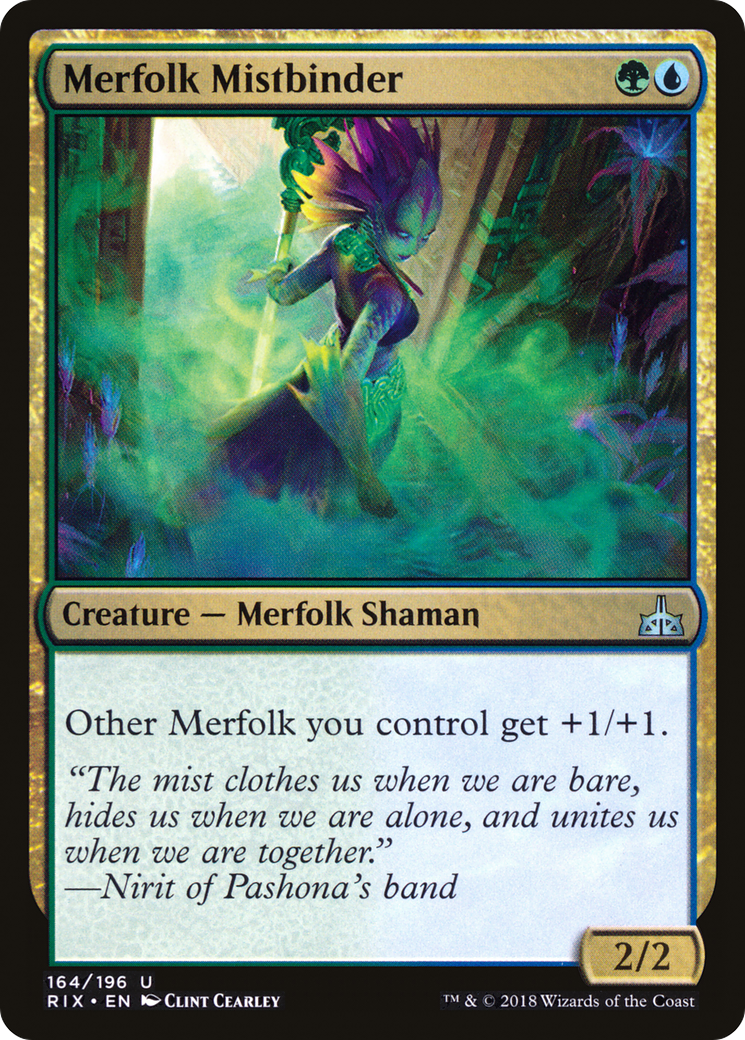 Merfolk Mistbinder (RIX-164)