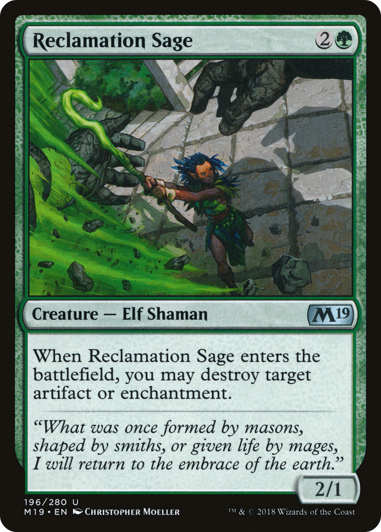 Reclamation Sage (M19-196)
