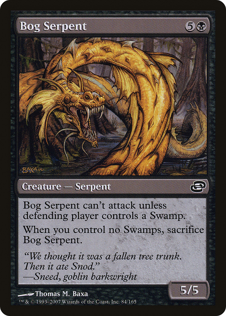 Bog Serpent (PLC-084) (Foil)