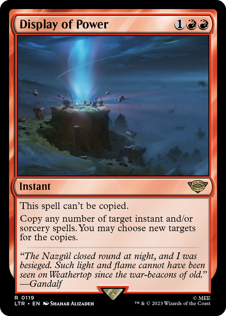 Display of Power (LTR-119) (Foil)
