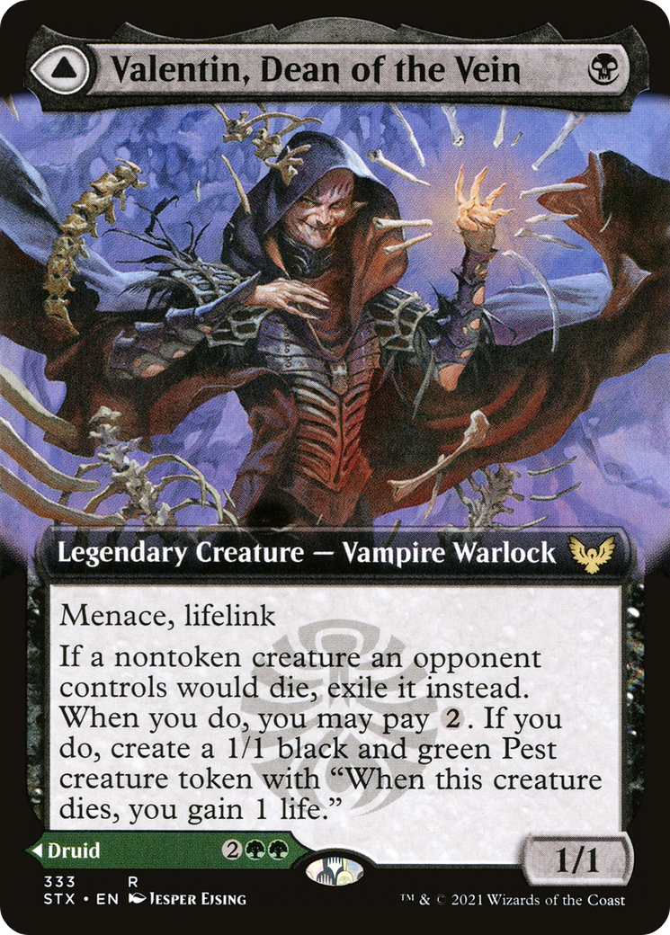 Valentin, Dean of the Vein // Lisette, Dean of the Root (STX-333) (Extended Art)