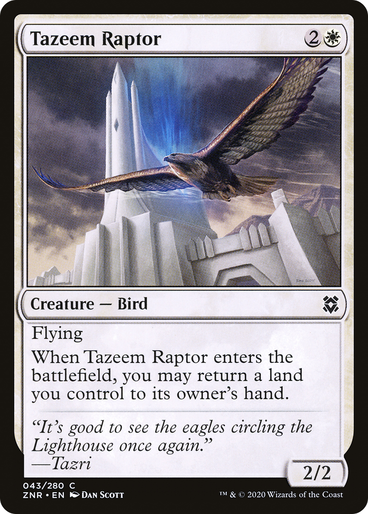 Tazeem Raptor (ZNR-043) (Foil)