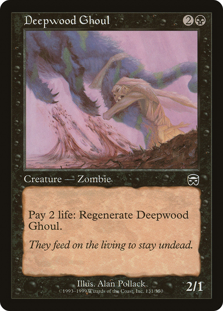 Deepwood Ghoul (MMQ-131) (Foil)