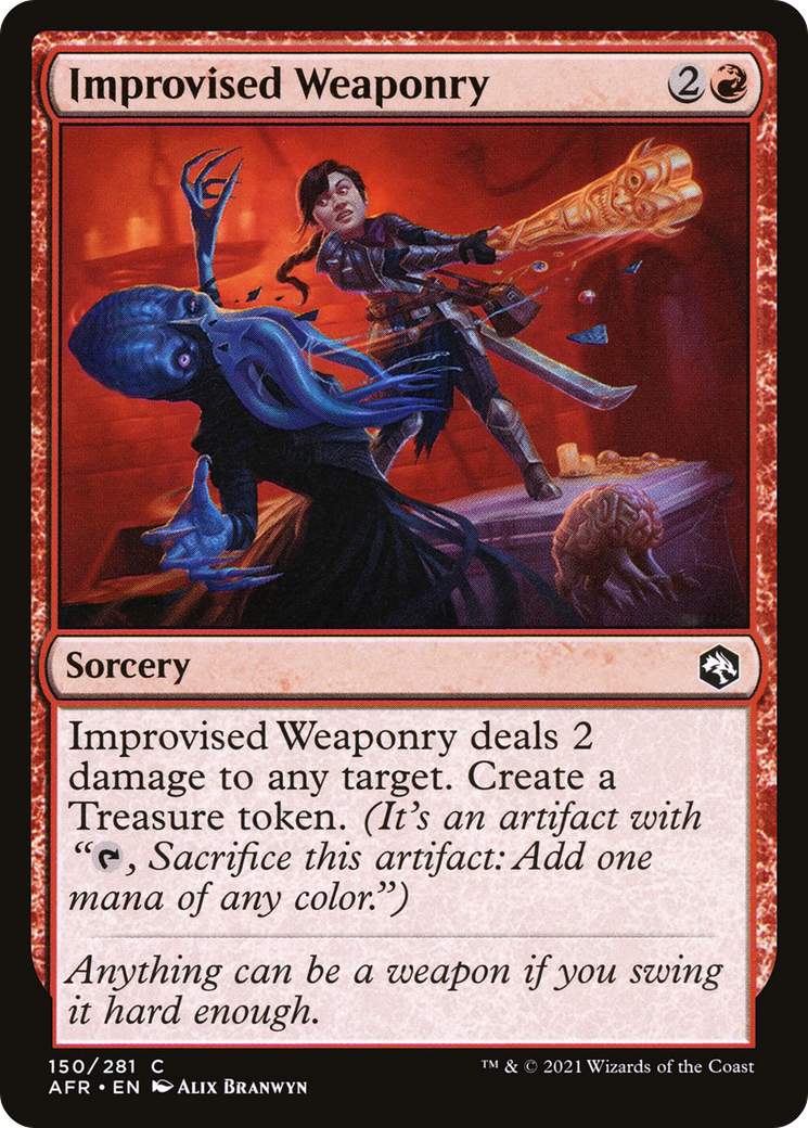 Improvised Weaponry (AFR-150) (Foil)