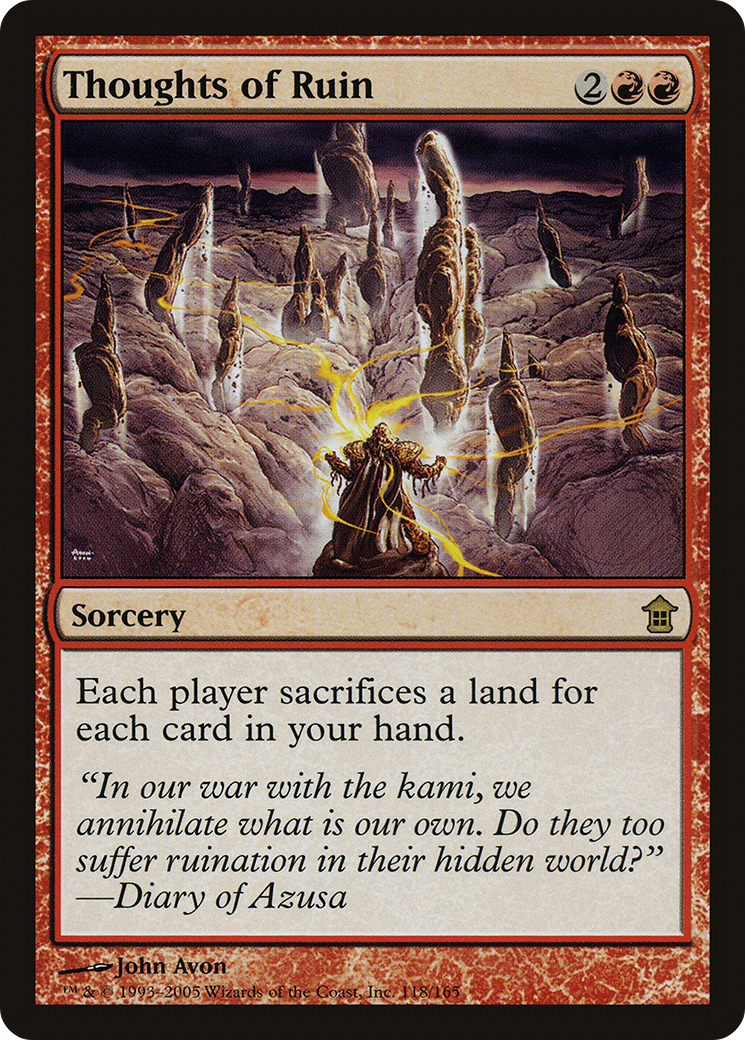 Thoughts of Ruin (SOK-118) (Foil)