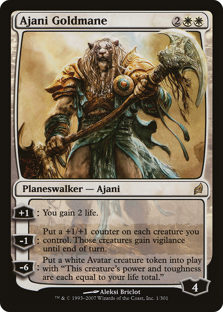 Ajani Goldmane (LRW-001) (Foil)
