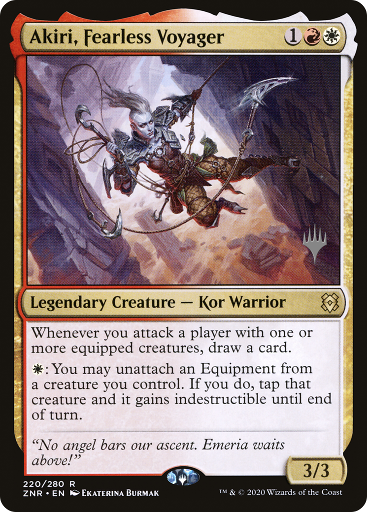 Akiri, Fearless Voyager (PPZNR-220P) (Foil)