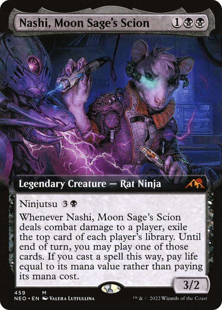 Nashi, Moon Sage's Scion (NEO-459) (Extended Art)