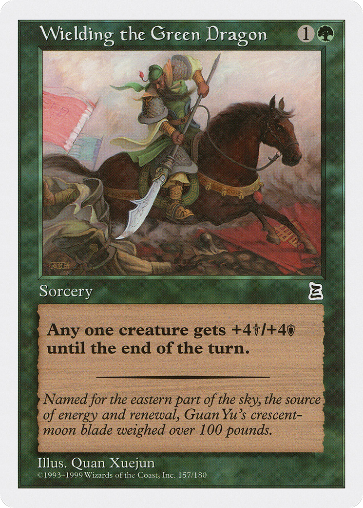 Wielding the Green Dragon (PTK-157)