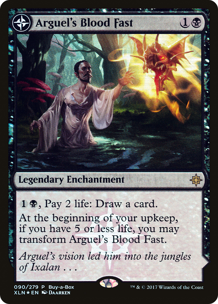 Arguel's Blood Fast // Temple of Aclazotz (PXTC-090) (Foil)