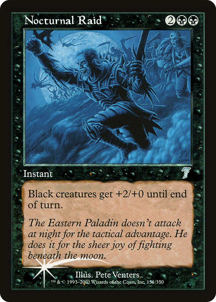 Nocturnal Raid (7ED-151★) (Foil)