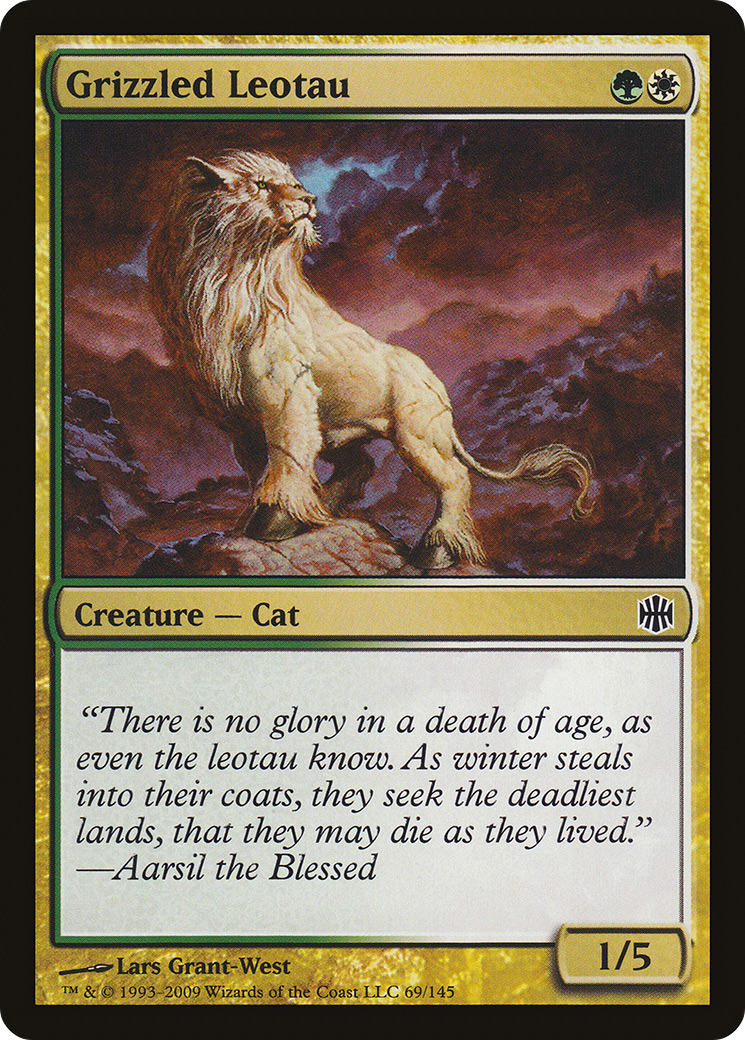 Grizzled Leotau (ARB-069) (Foil)