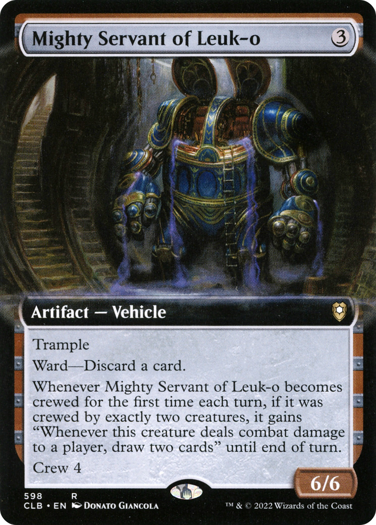 Mighty Servant of Leuk-o (CLB-598) (Extended Art)