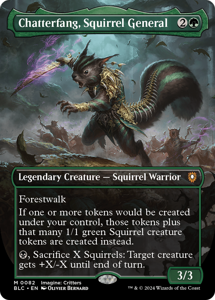 Chatterfang, Squirrel General (BLC-082) (Borderless)
