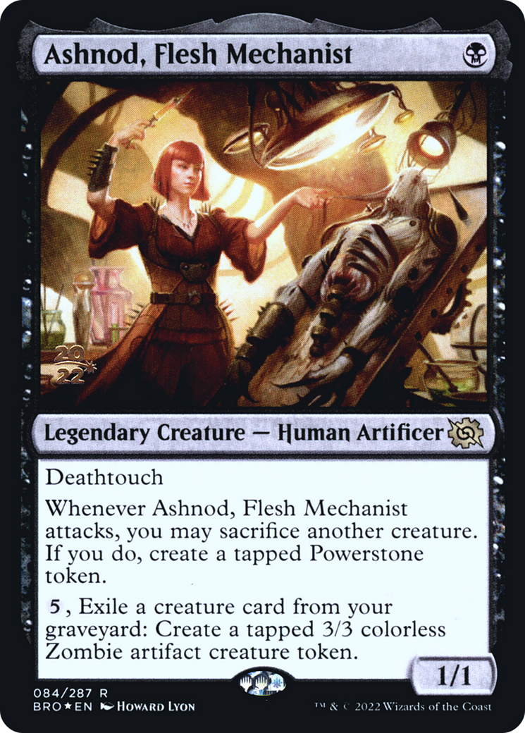 Ashnod, Flesh Mechanist (PRE-84S) (Foil)