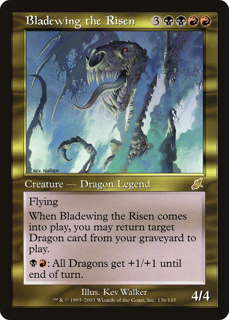 Bladewing the Risen (SCG-136) (Foil)