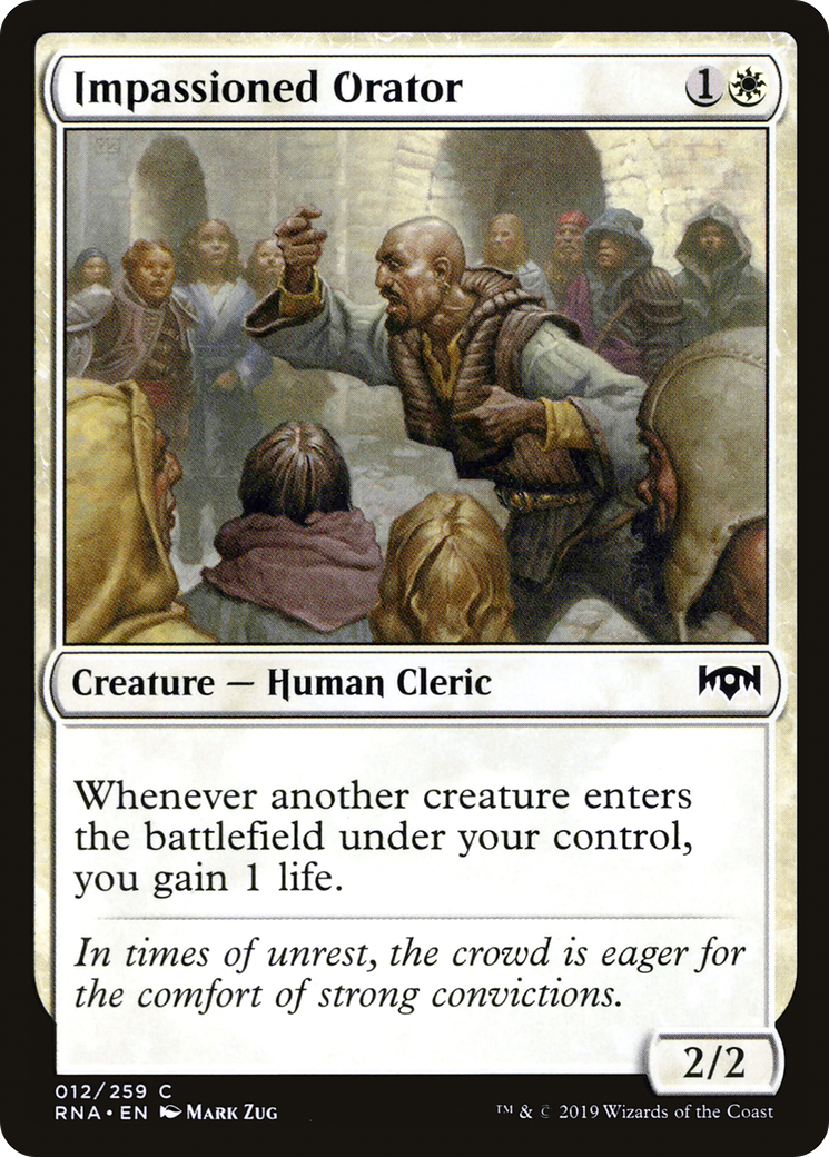 Impassioned Orator (RNA-012)