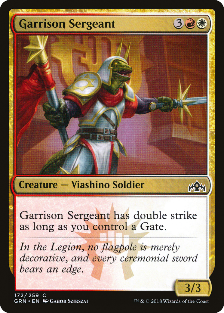 Garrison Sergeant (GRN-172)