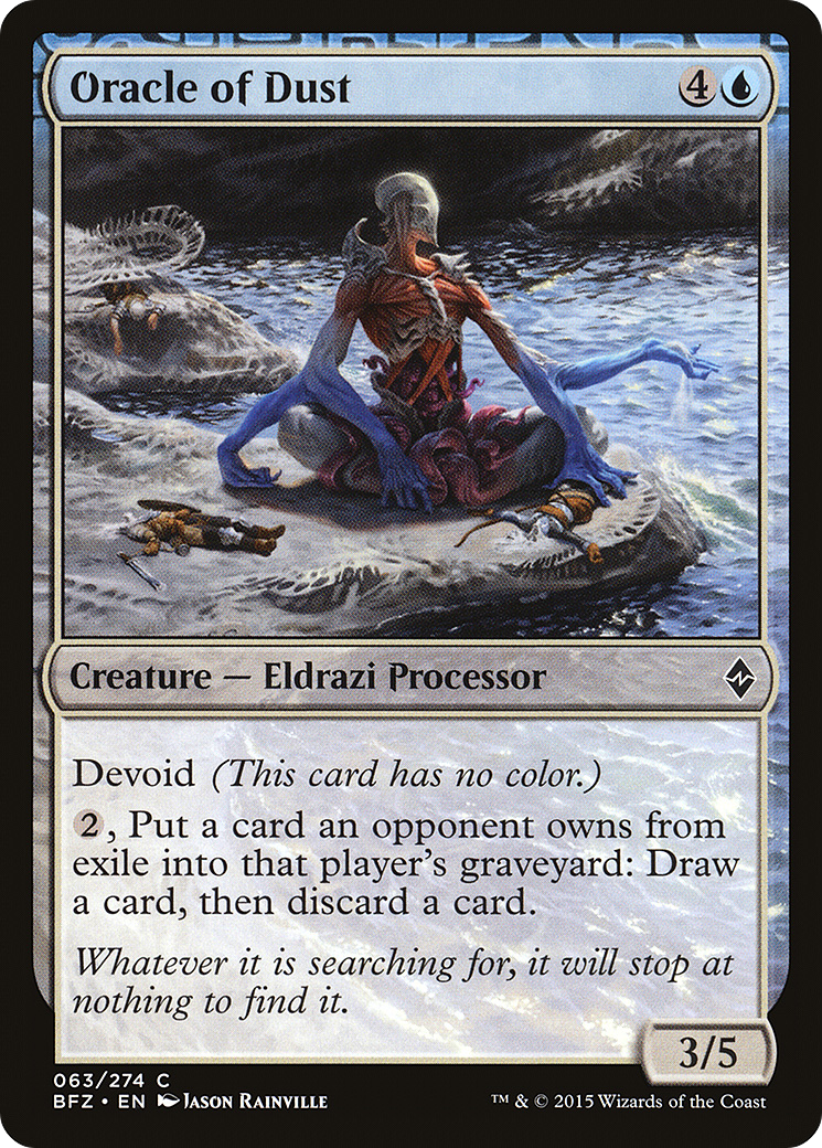 Oracle of Dust (BFZ-063) (Foil)
