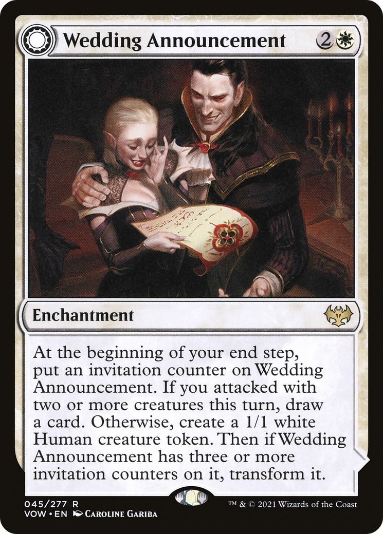 Wedding Announcement // Wedding Festivity (VOW-045) (Foil)