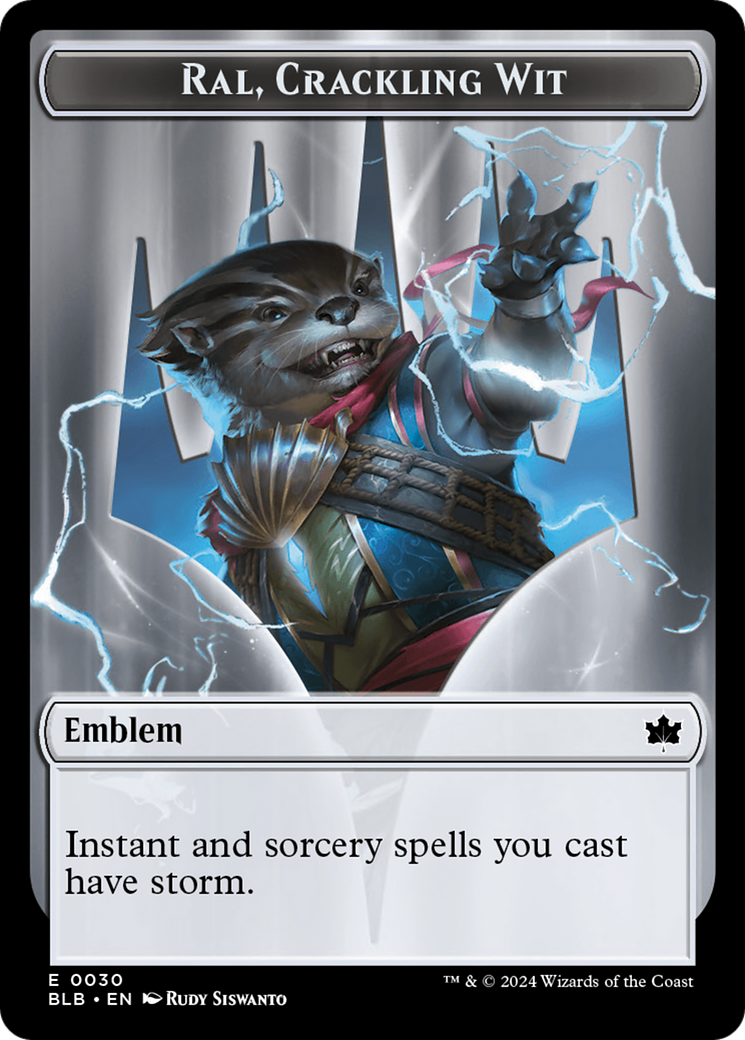 Ral, Crackling Wit Emblem (TBLB-030)