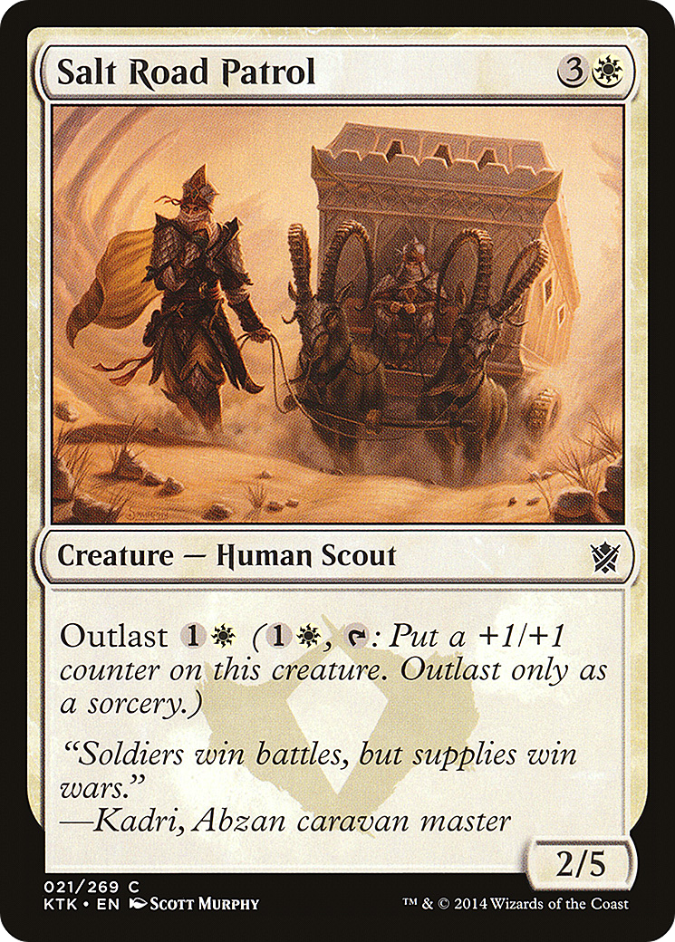Salt Road Patrol (KTK-021) (Foil)