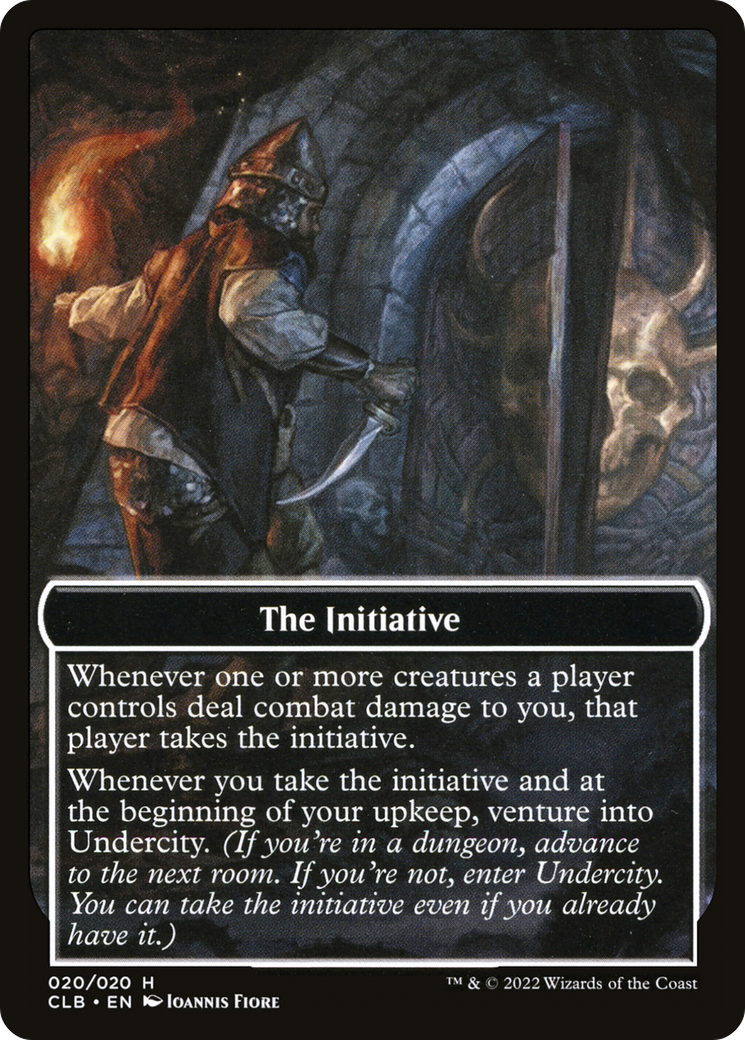 Undercity // The Initiative Double-Sided Token (TCLB-020)
