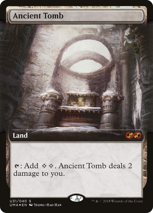 Ancient Tomb (UMA:BT-U31) (Extended Art) (Foil)