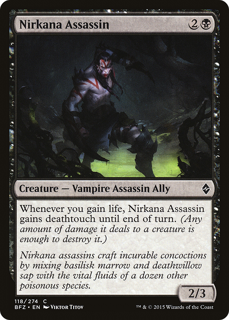 Nirkana Assassin (BFZ-118) (Foil)