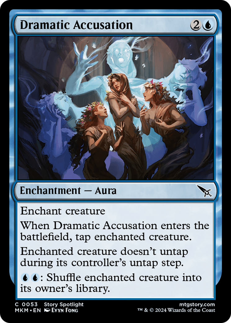 Dramatic Accusation (MKM-053) (Foil)