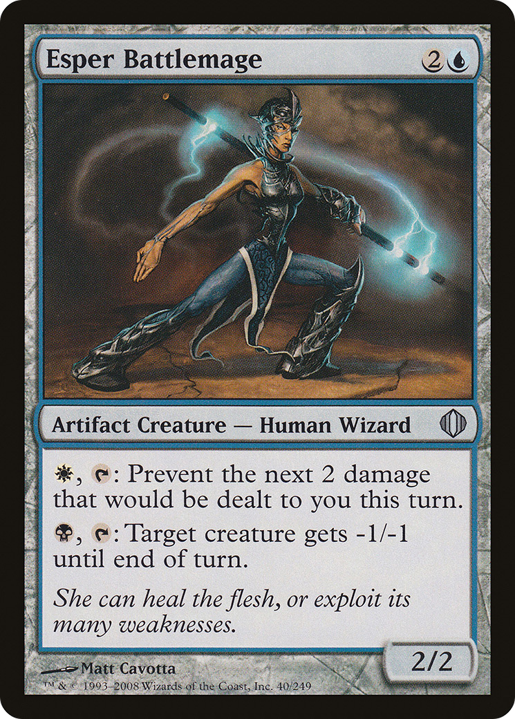 Esper Battlemage (ALA-040) (Foil)
