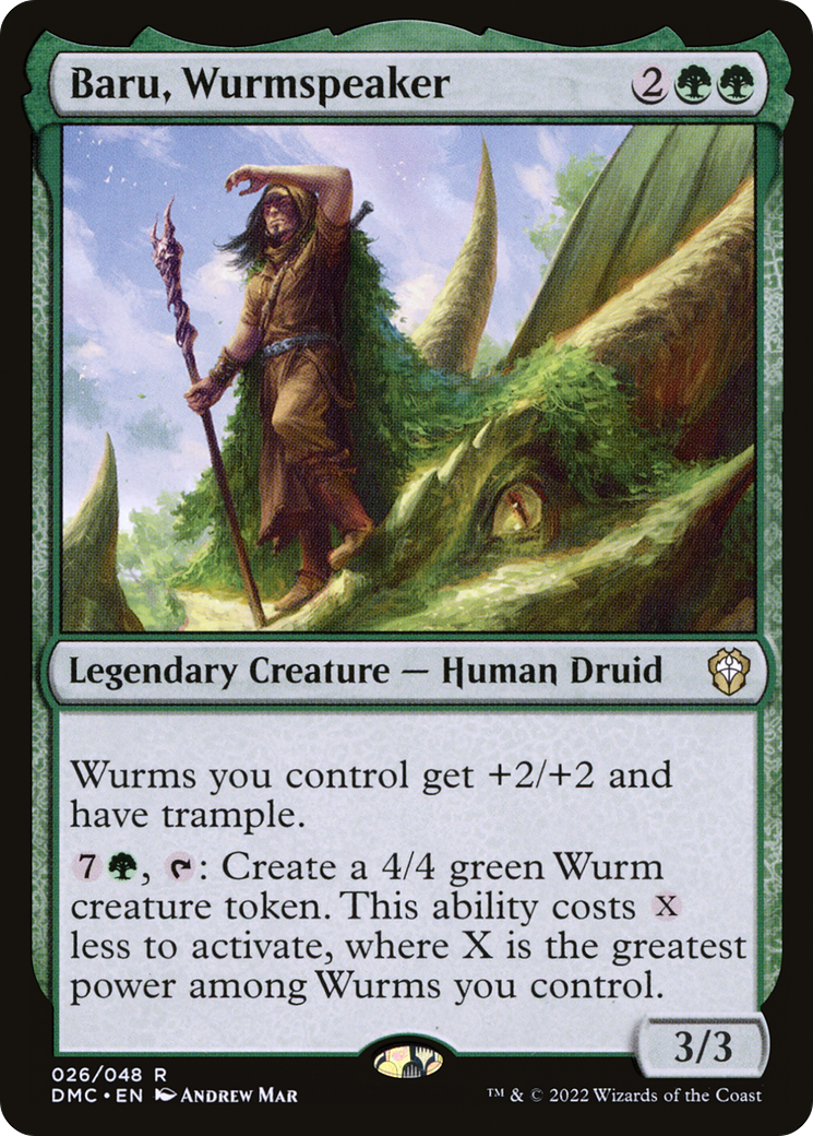 Baru, Wurmspeaker (DMC-026)