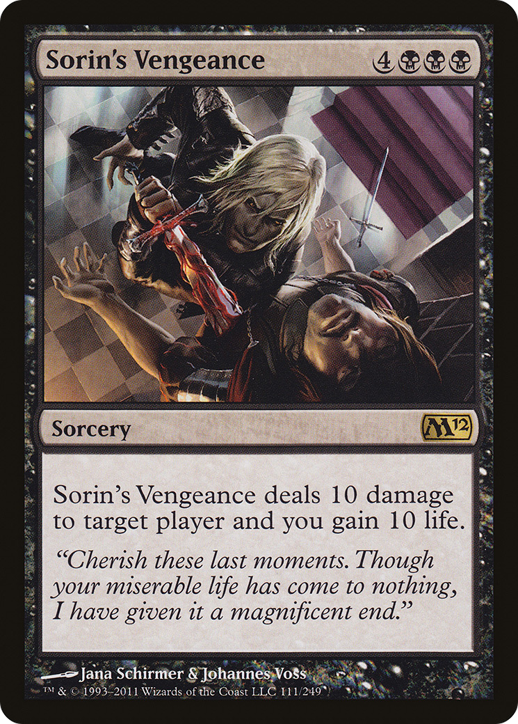 Sorin's Vengeance (M12-111) (Foil)