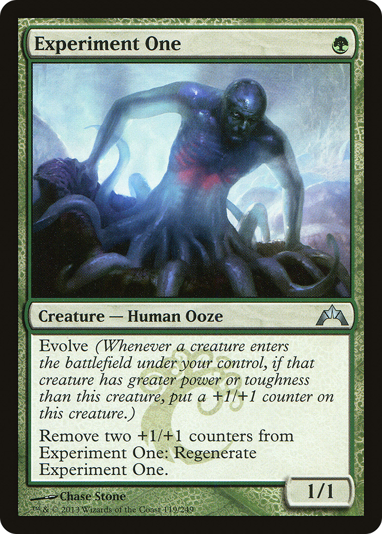 Experiment One (GTC-119)
