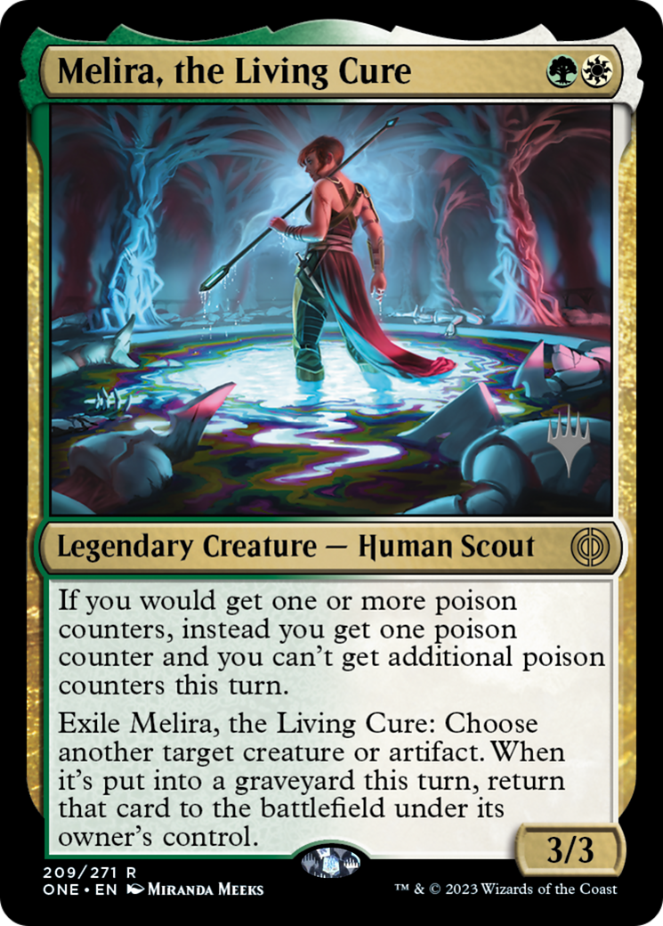 Melira, the Living Cure (PPONE-209P) (Foil)