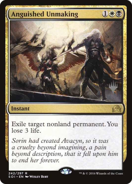 Anguished Unmaking (PPTHB-242P) (Foil)