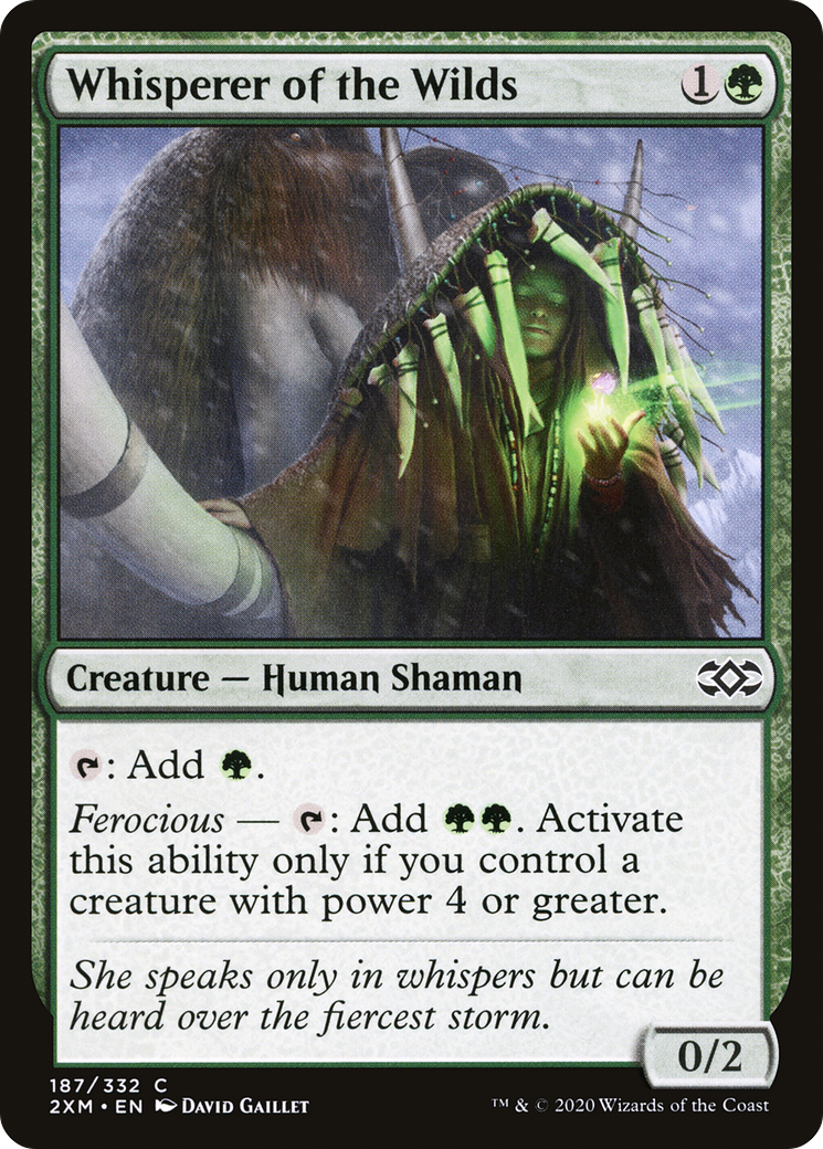 Whisperer of the Wilds (2XM-187) (Foil)
