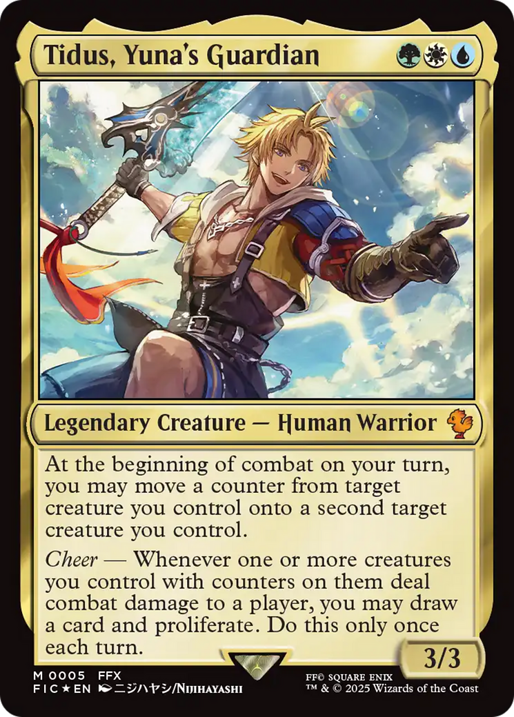 Tidus, Yuna's Guardian (FIC-005) (Foil)