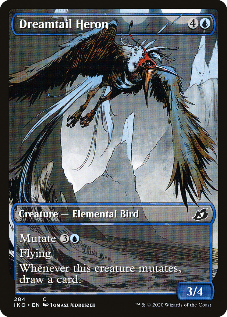 Dreamtail Heron (IKO-284) (Showcase) (Foil)
