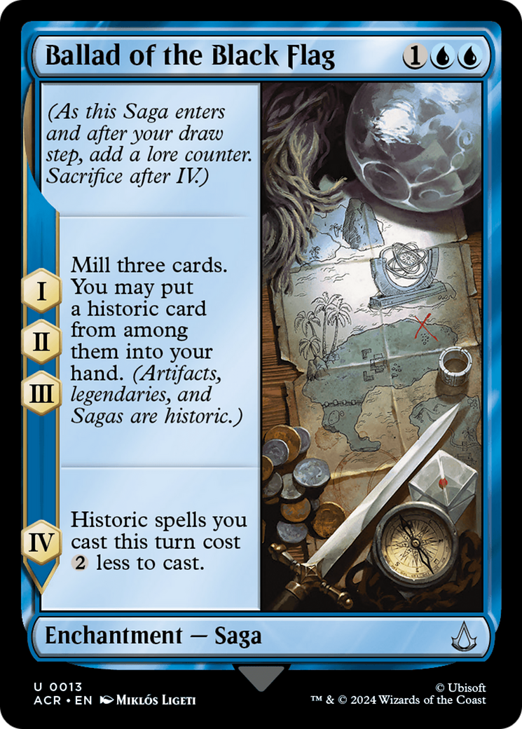 Ballad of the Black Flag (ACR-013) (Foil)