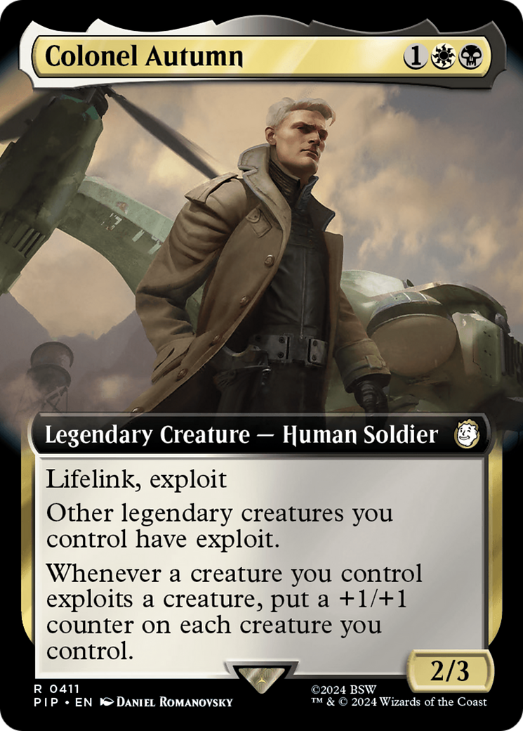 Colonel Autumn (PIP-411) (Extended Art) (Foil)