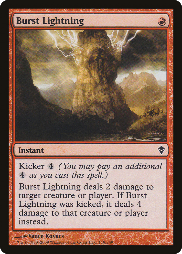 Burst Lightning (ZEN-119) (Foil)