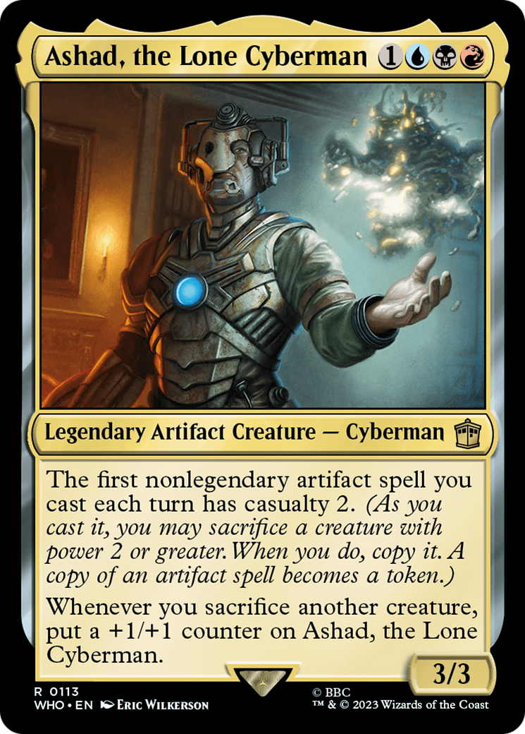 Ashad, the Lone Cyberman (WHO-113)
