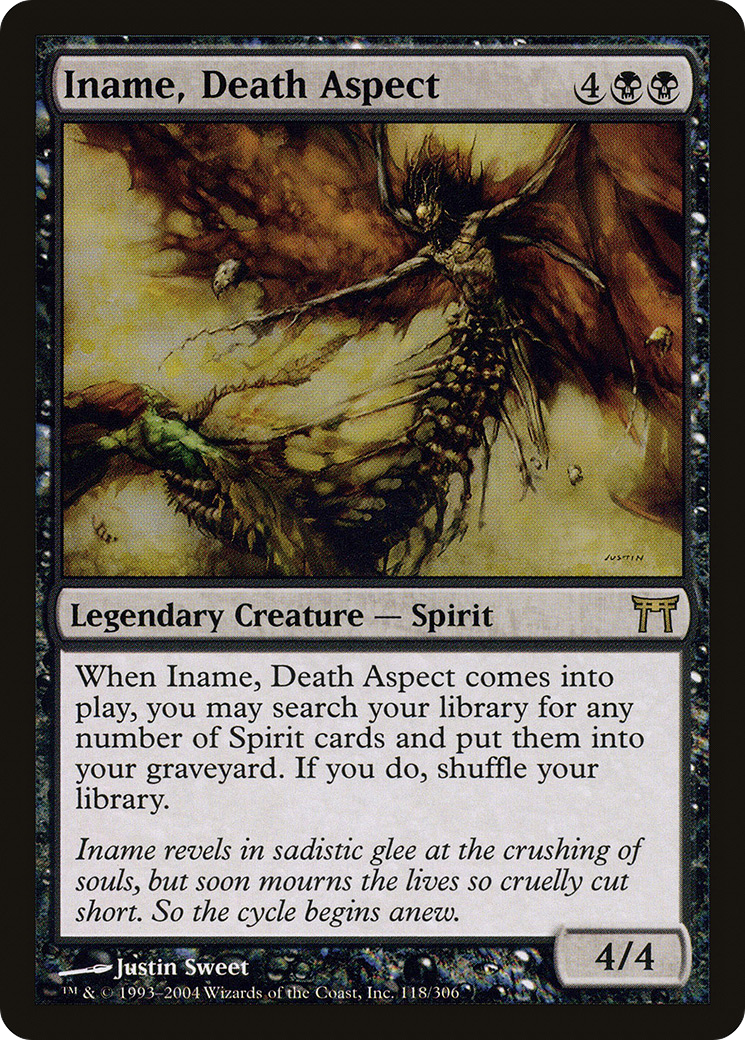Iname, Death Aspect (CHK-118) (Foil)