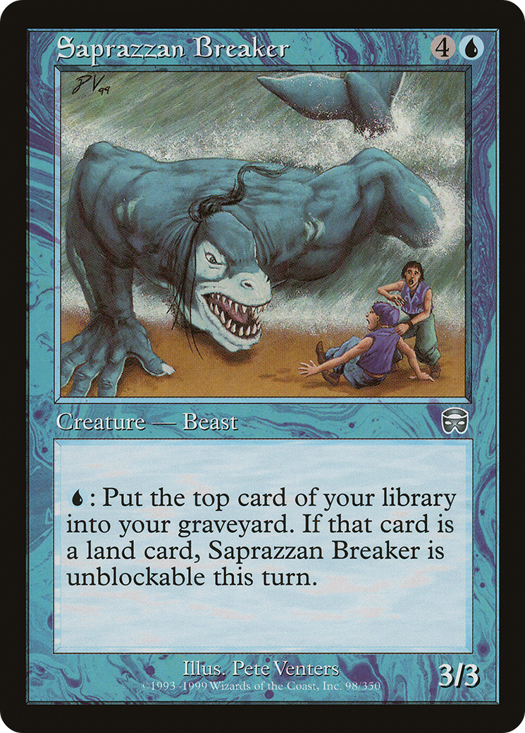 Saprazzan Breaker (MMQ-098) (Foil)
