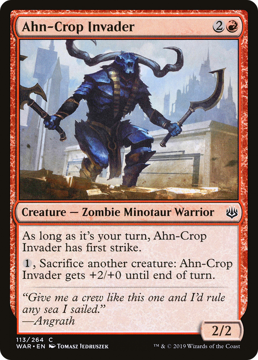 Ahn-Crop Invader (WAR-113)